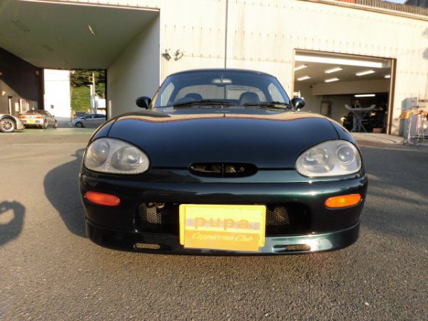 スズキカプチーノH5年 ダーククラシックジェイドパール 5MT 75．6