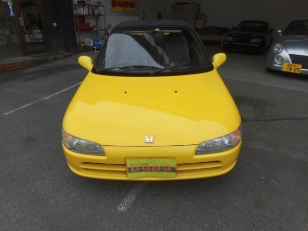 ホンダビート　H３年　カーニバルイエロー　５MT　39.8万円