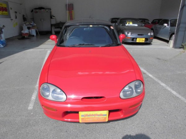スズキカプチーノＨ5年　コルドバレッド　５ＭＴ　59.4万円