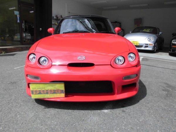 スズキカプチーノＨ３年　初期型　１３周年キャンペーン対象車 商談中