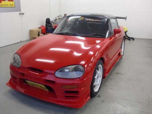 スズキカプチーノ　H４年式　ゴルトバレッド　５ＭＴ　クロスＧＴスタイル　98万円