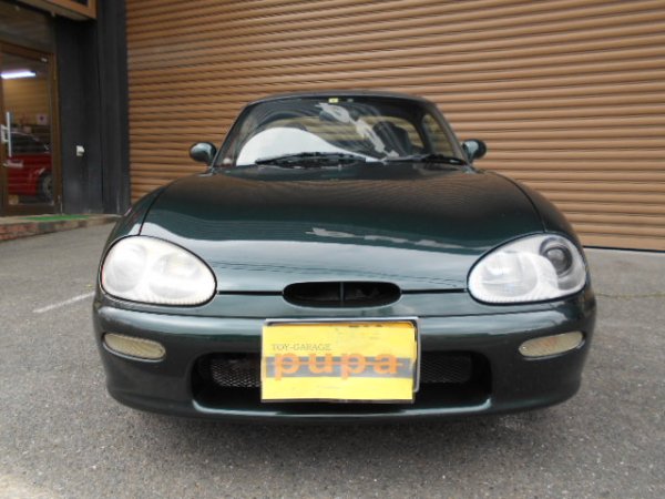スズキカプチーノH10年式　５MT　ブリティッシュグリーン１０８万円 商談中