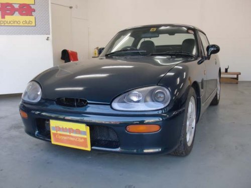 スズキカプチーノ　H６年式　ダーククラシックジェイドパール８８万円