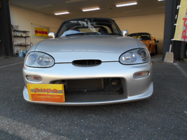 スズキカプチーノH4年ハイパフォーマンス仕様５MT　158万円キャンペーン対象車