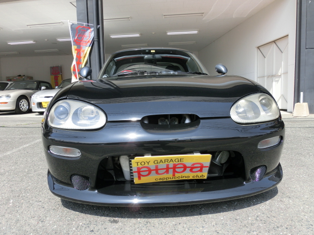 スズキカプチーノH4年式　ソリッドブラック　５MT　128万円　商談中