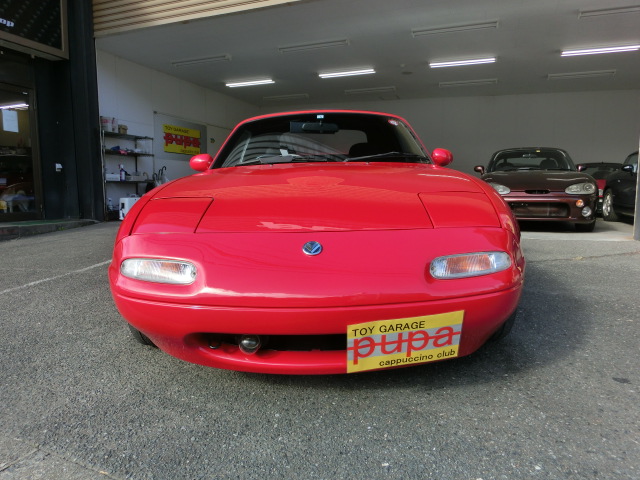 H5年式ユーノスロードスターNA6CE　Ｓスペシャル　クラシックレッド５MT　９８万円