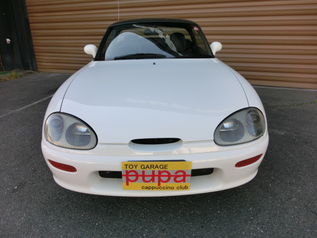 スズキカプチーノH６年式チャンピオンシップホワイト５MT　１１０万円