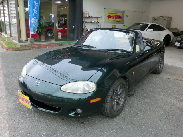 マツダロードスター１８００ＶＳ後期　グリーンＭ　６ＭＴ　７８万円