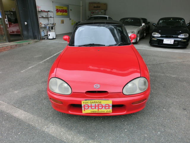 スズキカプチーノH4年ゴルドバレッド５MT　38万円商談中