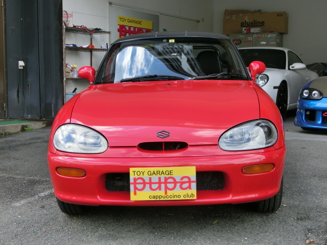 スズキカプチーノH6年コルドバレッド５MT　１４８万円 商談中
