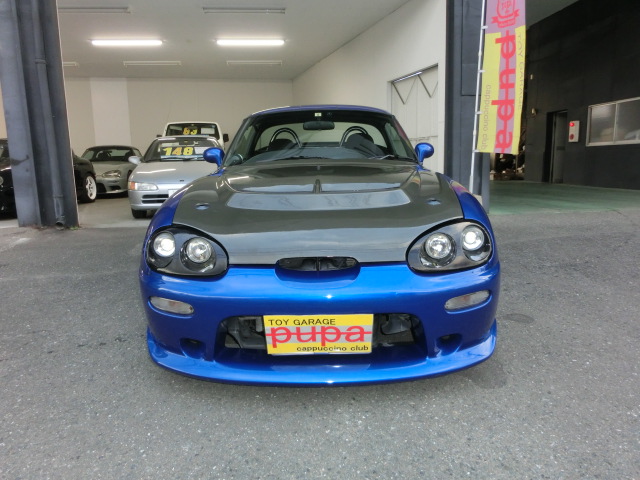 スズキカプチーノH９年ブルメタ５MT　商談中