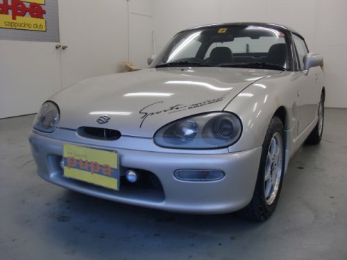スズキカプチーノＨ４年式　サテライトシルバー５ＭＴ　７１万円