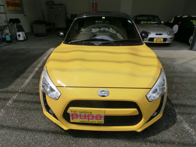 ダイハツ　H２６年　コペンローブ　ジューヌイエロー　５MT　9８万円