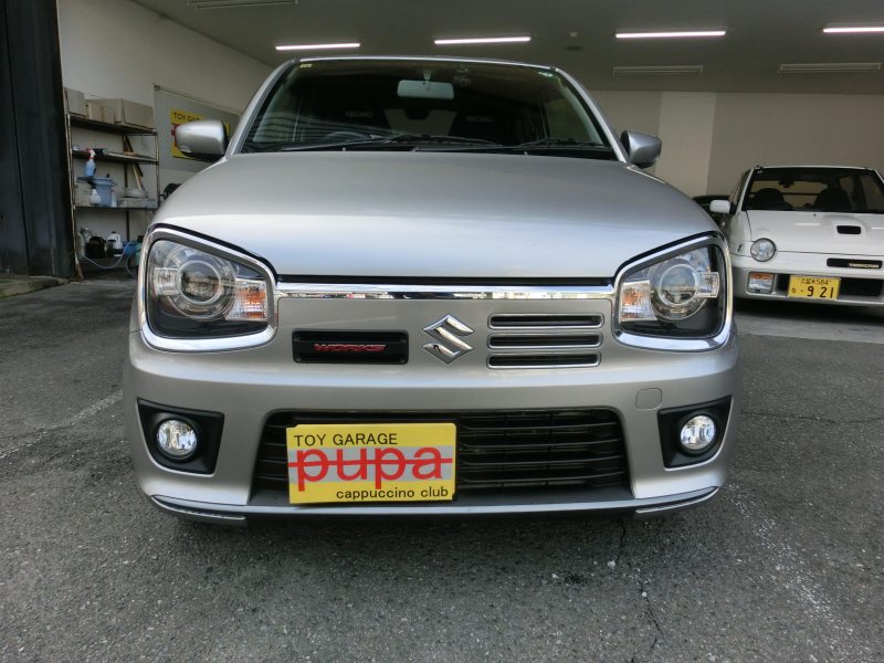 スズキアルトワークスHA36S シルバー５MT　ワンオーナー　１６８万円