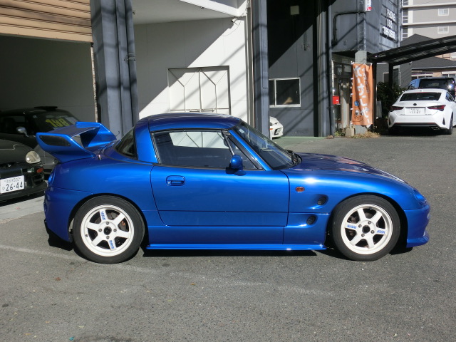 スズキカプチーノ H9年ブルーメタリック 5MT 238万円 | スズキ
