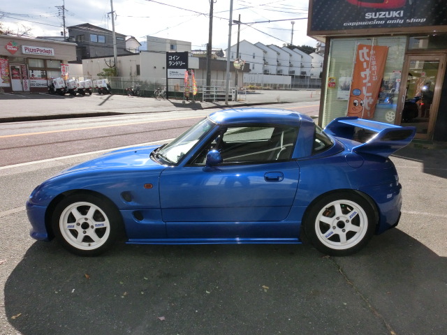 スズキカプチーノ H9年ブルーメタリック 5MT 238万円 | スズキ