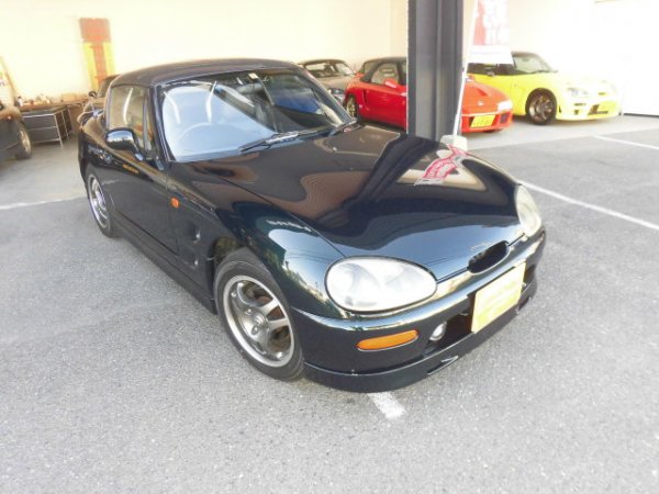スズキカプチーノH６年式　ダーククラシックジェイドパール108万円   商談中