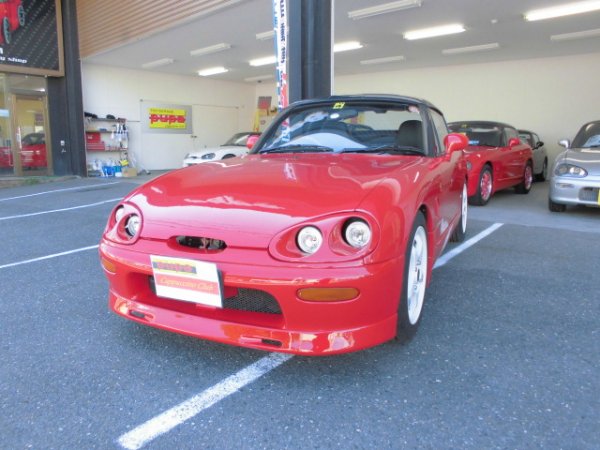 スズキカプチーノH４年式　レッド　５MT　　５８万円