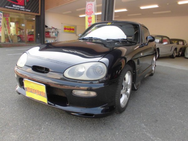 スズキカプチーノH6年式　LTDⅡ　ディープブルーパール　１０８万円
